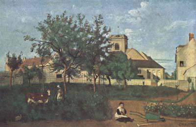 Jean Baptiste Camille  Corot Rosny-sur-Seine (mk11)